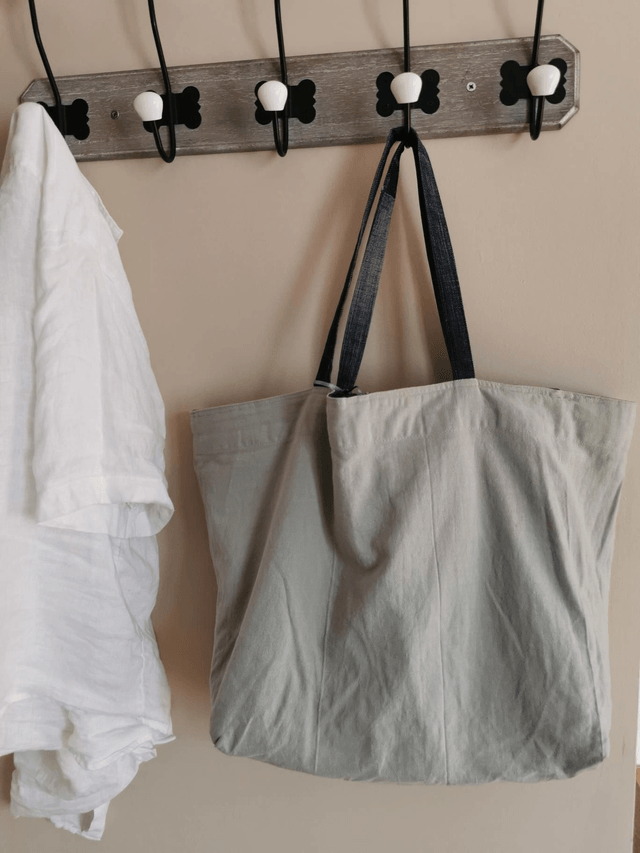 Grand sac cabas #42 - Pratique et contrasté