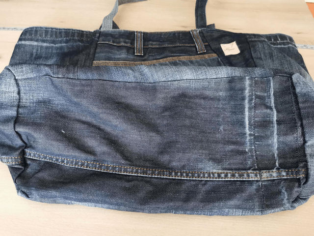 Grand sac cabas #42 - Pratique et contrasté