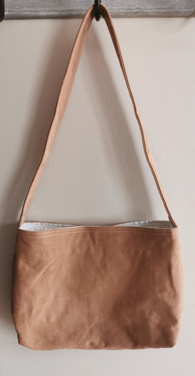 Mini sac #17  - Chino et chemise rayée