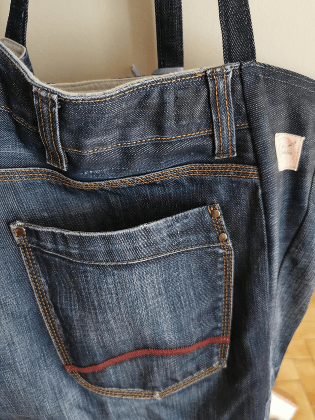 Grand sac cabas #42 - Pratique et contrasté