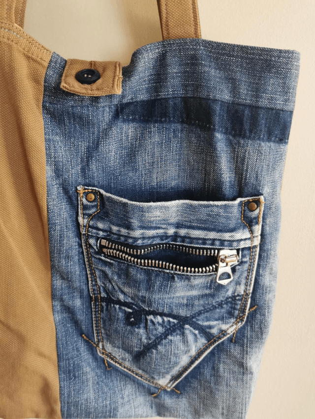 Sac à main #87 - Mélange de matières pour un style unique