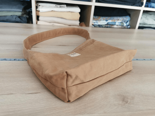 Mini sac #17  - Chino et chemise rayée