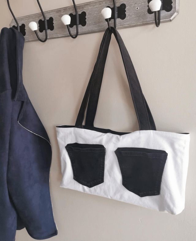 Sac #21 - Jeu de poches contrastées
